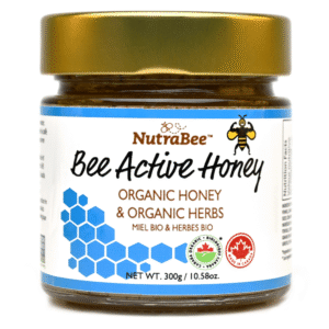 NutraBee Organic Honey: Bee Active Honey - 300g