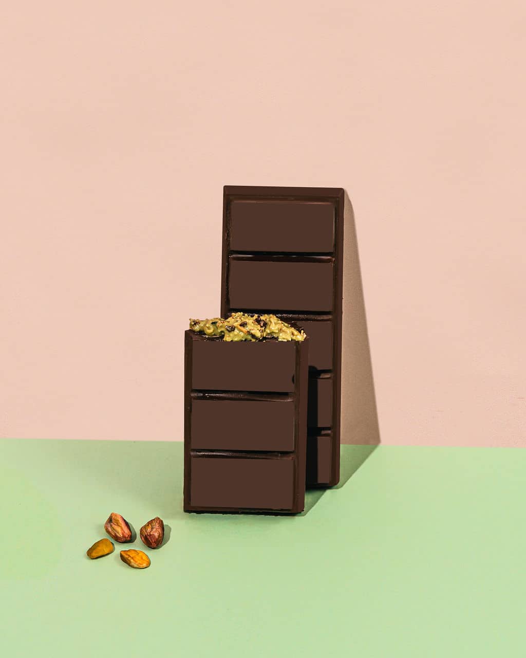 Vegan Pistachio Dubai Chocolate Bar - Palm Bites