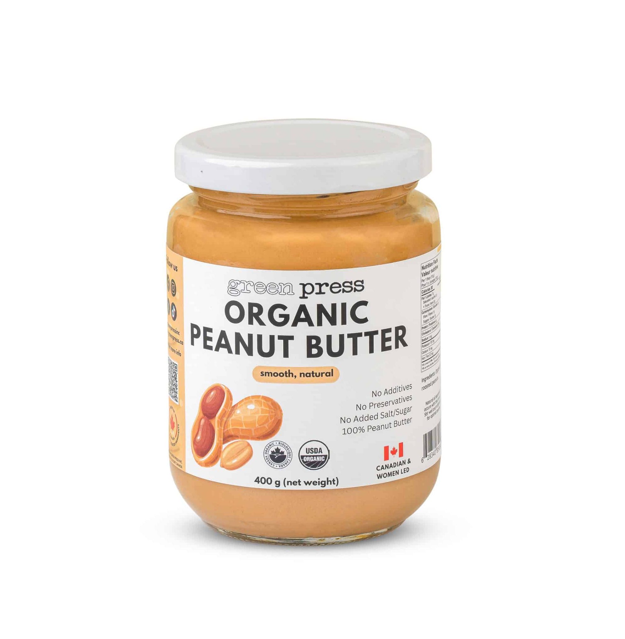 Organic Peanut Butter - 400 g
