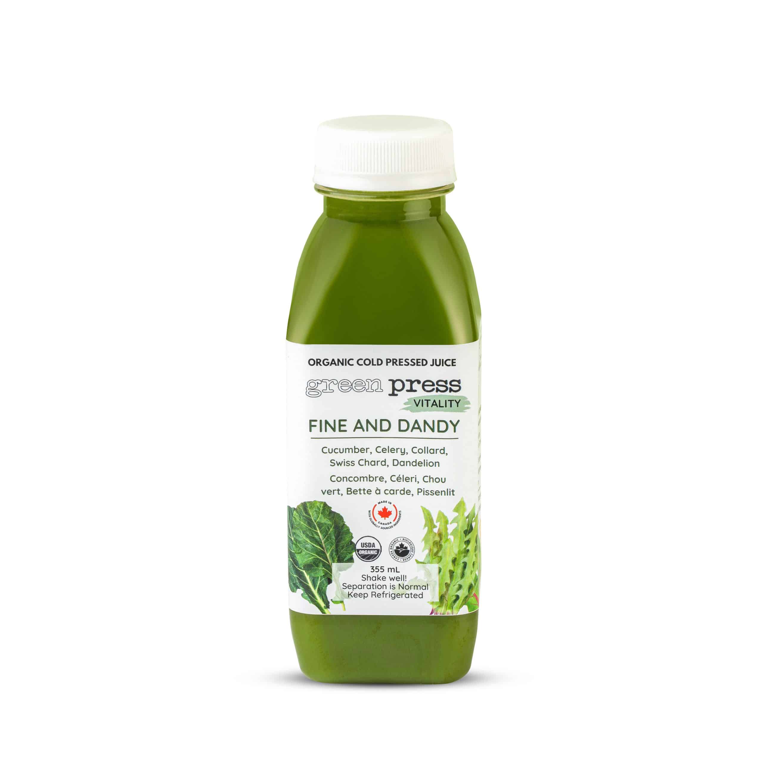 Vitality: Fine and Dandy - 355 mL