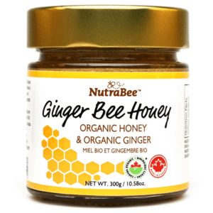 NutraBee Organic Honey: Ginger Bee Honey - 300g