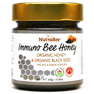NutraBee Organic Honey: Black Seed Honey - 300g