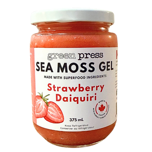 Sea Moss Gel Strawberry Daiquiri - 375 mL