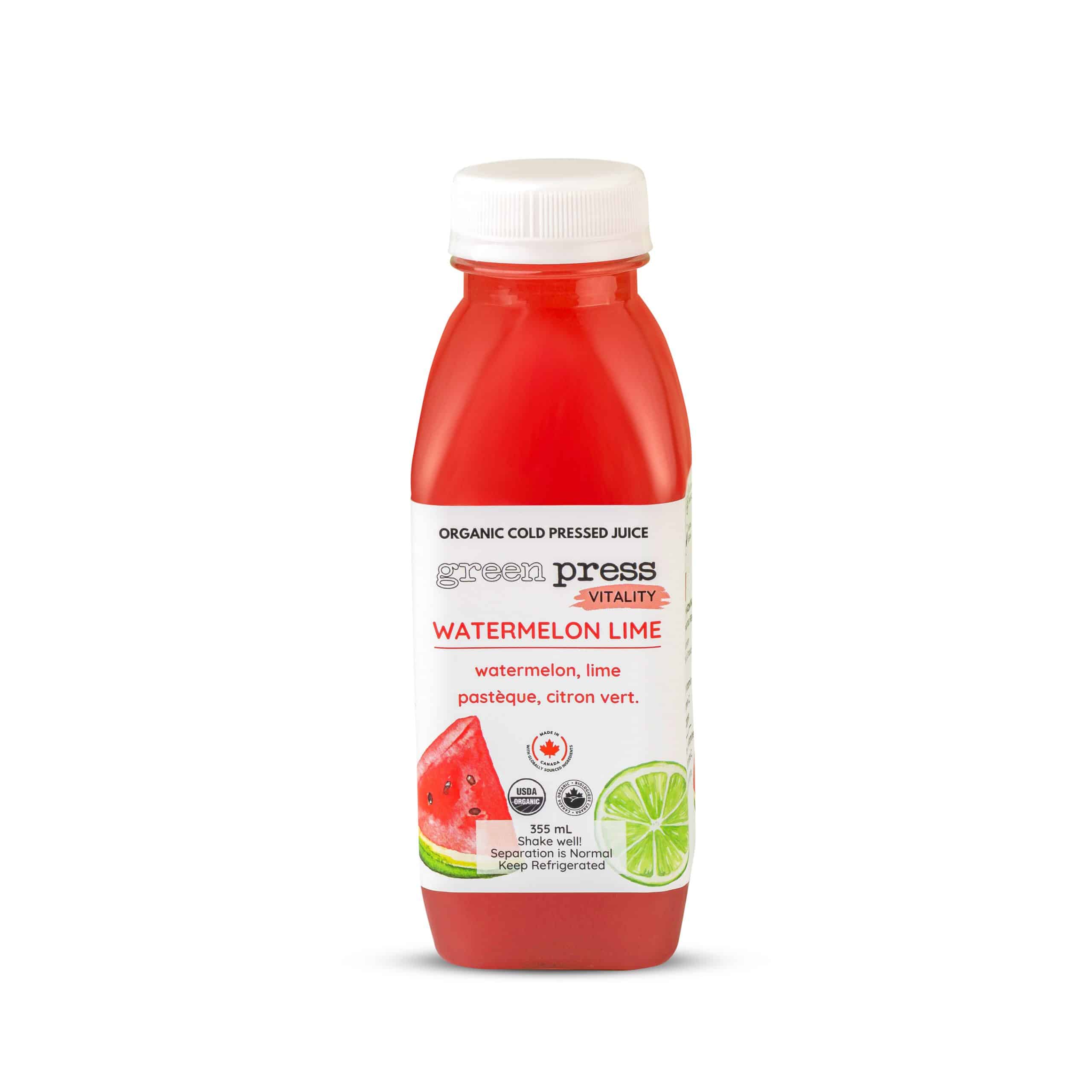 Vitality: Watermelon Lime - 355 mL